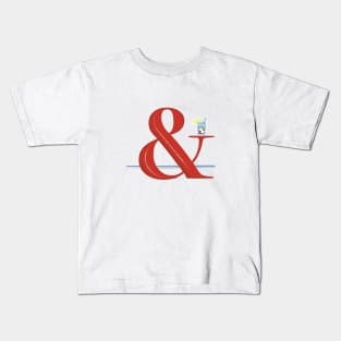 & on the beach Kids T-Shirt